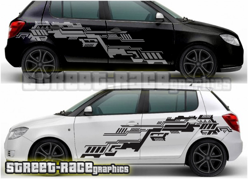 Skoda Fabia rally graphics 015