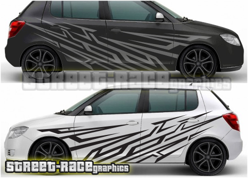 Skoda Fabia rally graphics 016