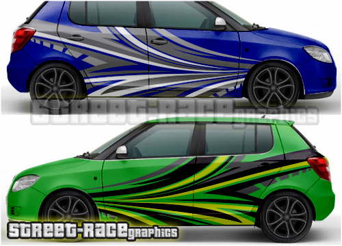 Skoda Fabia rally graphics 023 - Image 2