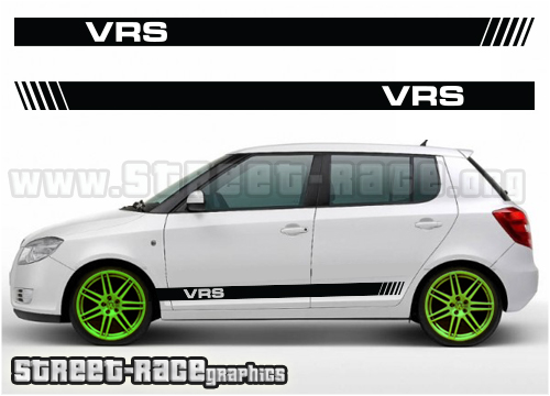 Skoda racing stripes 013