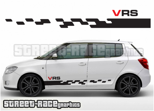 Skoda racing stripes 020 - VRS
