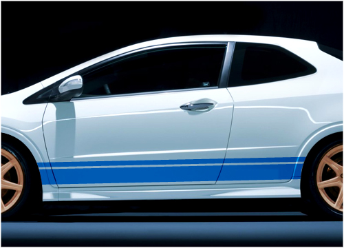 Side racing stripes 1