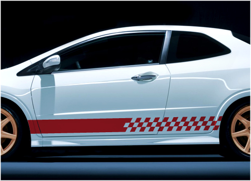 Side racing stripes 3