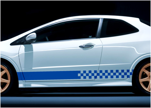 Side racing stripes 4