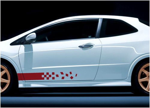 Side racing stripes 5