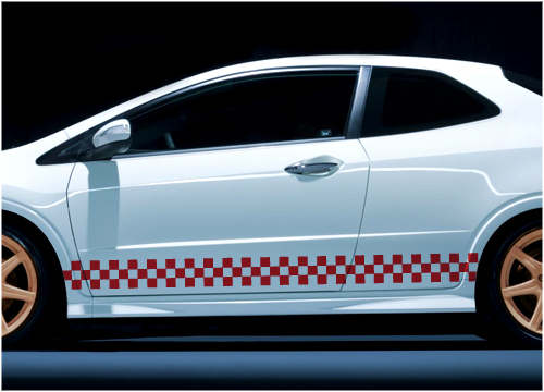 Side racing stripes 6