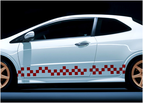 Side racing stripes 7