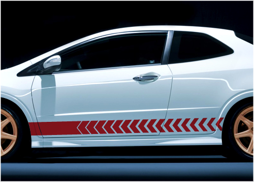 Side racing stripes 12