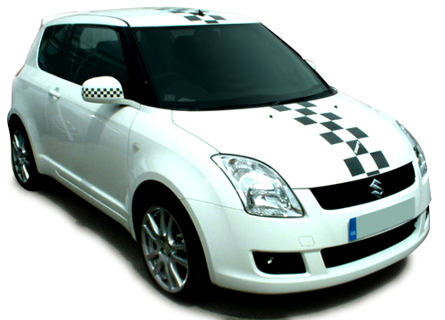 Suzuki Swift OTT racing stripes 001