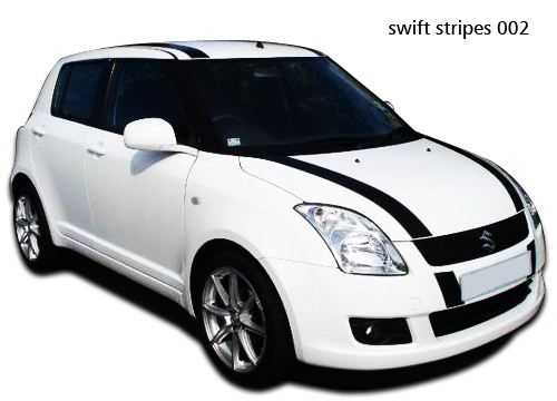 Suzuki Swift OTT racing stripes 002