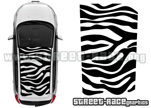 Seat Leon 004 roof Zebra
