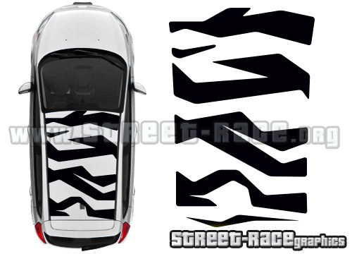 Seat Leon 003 roof Zebra
