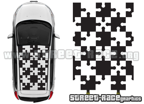 Seat Leon 002 - roof jigsaw pattern