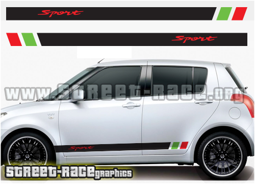 Swift side racing stripes 007