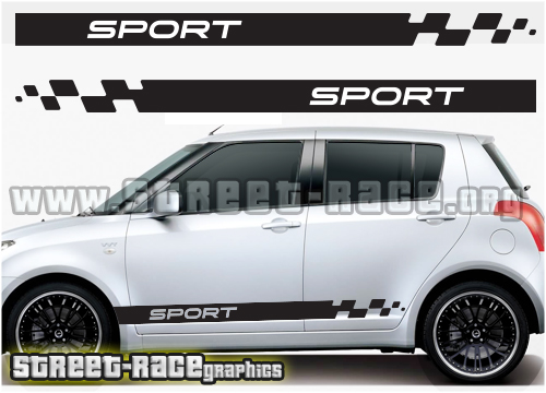 Swift side racing stripes 012