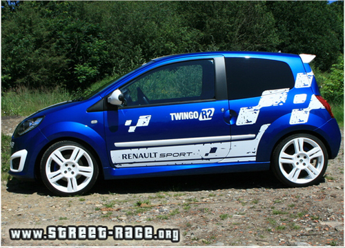 016 - Renault Twingo R2 rally side sticker kit