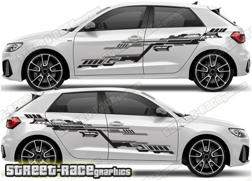 Audi A1 rally graphics 014