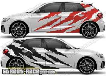 Audi A1 rally graphics 020