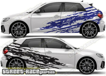 Audi A1 rally graphics 021