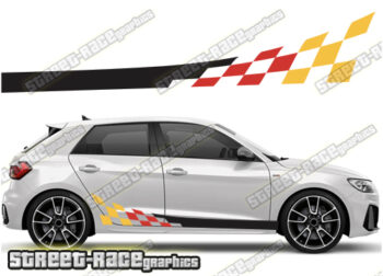 Audi A1 racing stripes 022