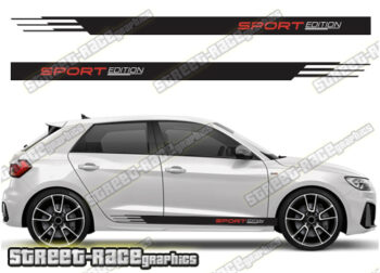 Audi A1 racing stripes 024