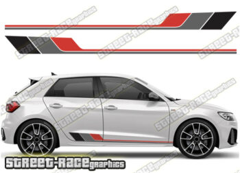 Audi A1 racing stripes 026