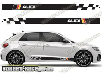 Audi A1 racing stripes 028 - German flag