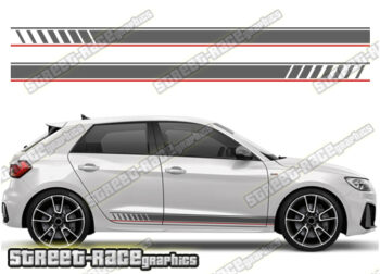 Audi A1 racing stripes 033