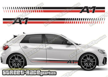 Audi A1 racing stripes 034