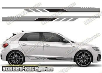 Audi A1 racing stripes 036