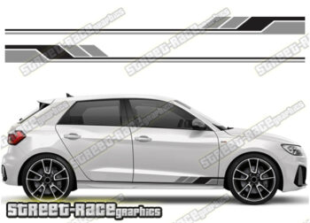 Audi A1 racing stripes 037