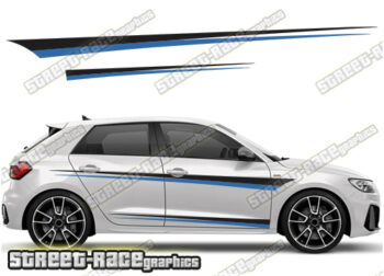 Audi A1 racing stripes 043