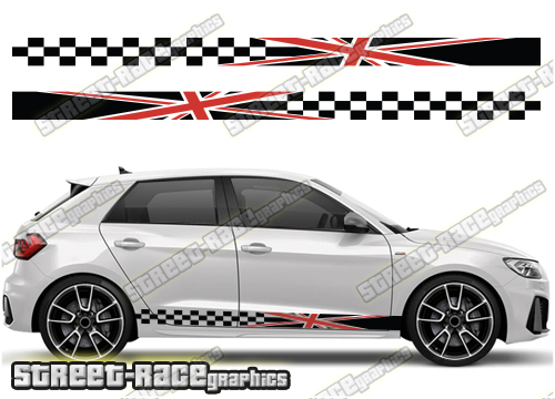 Audi A1 racing stripes 044