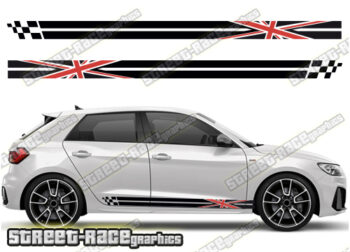 Audi A1 racing stripes 046
