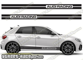 Audi A1 racing stripes 047
