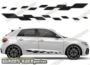 Audi A1 racing stripes 048