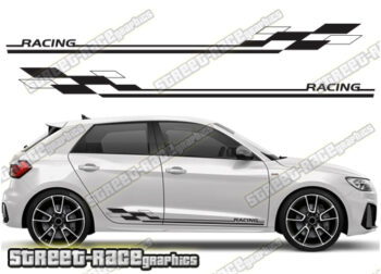 Audi A1 racing stripes 049