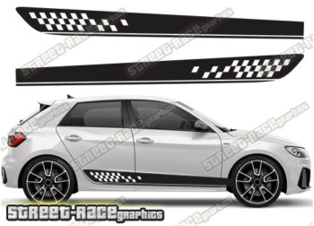 Audi A1 racing stripes 050