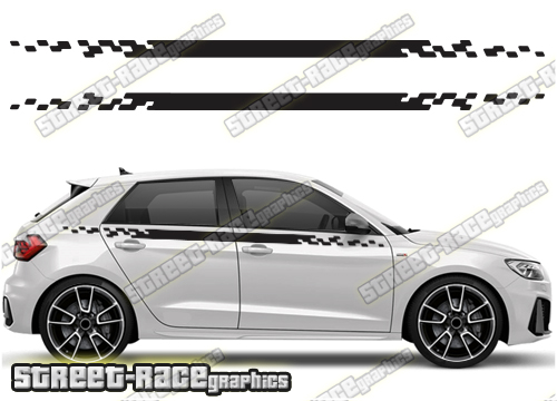 Audi A1 racing stripes 054