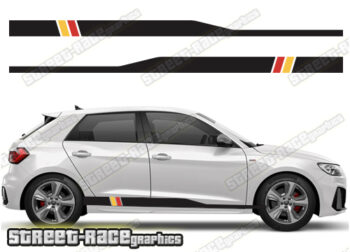 Audi A1 racing stripes 066