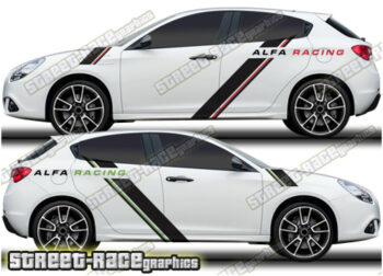Alfa Romeo Giulietta rally graphics 011