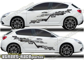 Alfa Romeo Giulietta rally graphics 013