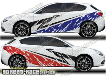 Alfa Romeo Giulietta rally graphics 022