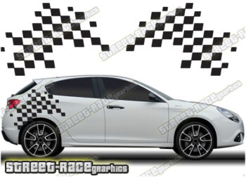 Alfa Romeo Giulietta side decals 023