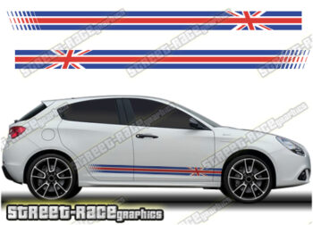 Alfa Romeo Giulietta racing stripes 031 - Union Jack
