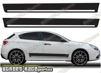 Alfa Romeo Giulietta side racing stripes 038