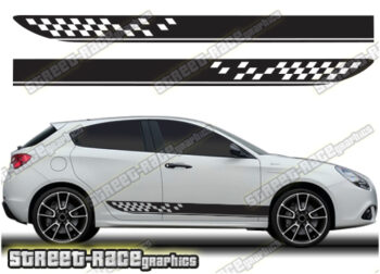 Alfa Romeo Giulietta side racing stripes 040