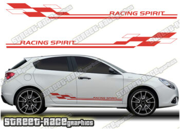 Alfa Romeo Giulietta side racing stripes 042