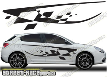 Alfa Romeo Giulietta side decals 043