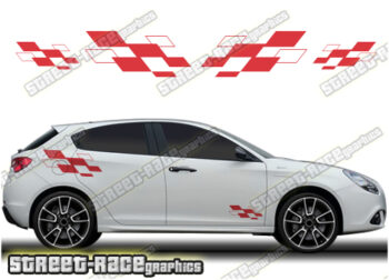 Alfa Romeo Giulietta side decals 044